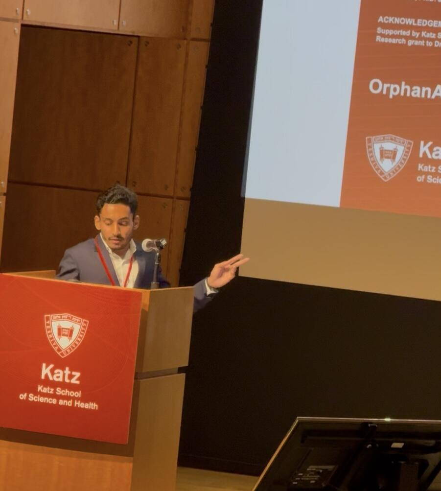 Presenting at Katz School symposium